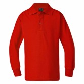 Upps Adults Ls Polo Shirt With Emb 